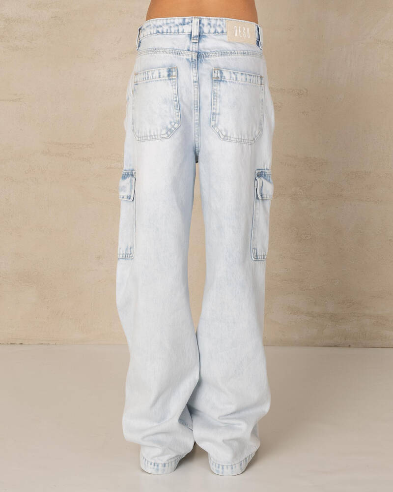 DESU Girls' Elkie Cargo Jeans for Womens