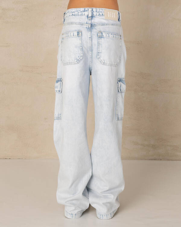 DESU Girls' Elkie Cargo Jeans for Womens