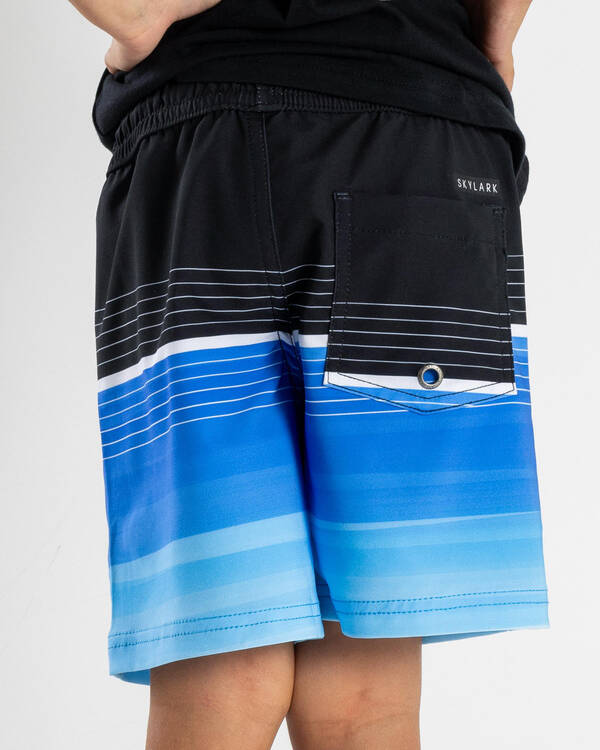 Skylark Toddlers' Creased Elastic Waist Shorts for Mens