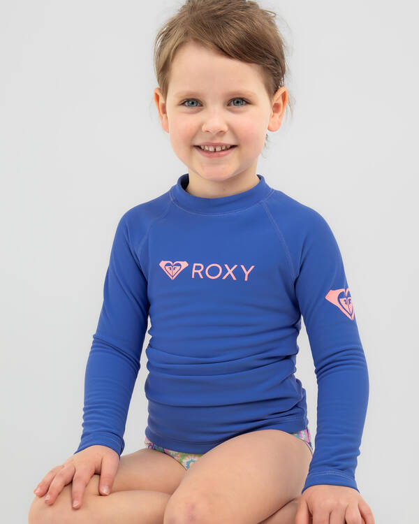 Roxy Toddlers' Heater Long Sleeve Rash Vest for Womens