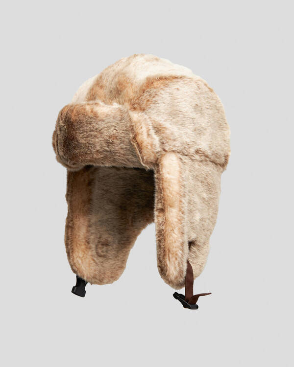 Toddlers' Snug Fur Trapper Hat for Mens