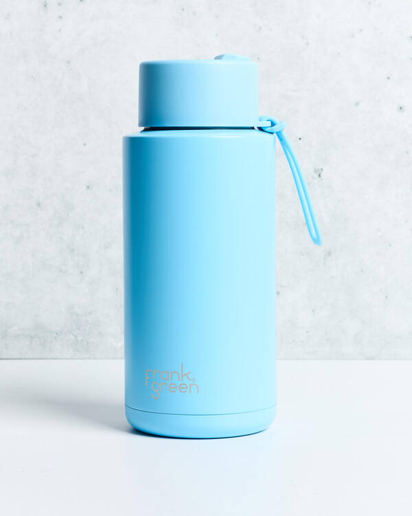 Frank Green 34oz Reusable Bottle with Straw Lid for Unisex
