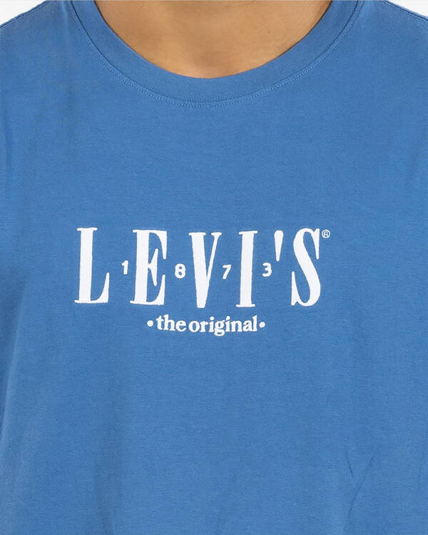 Levi's Serif Logo Relaxed Fit T-Shirt for Mens