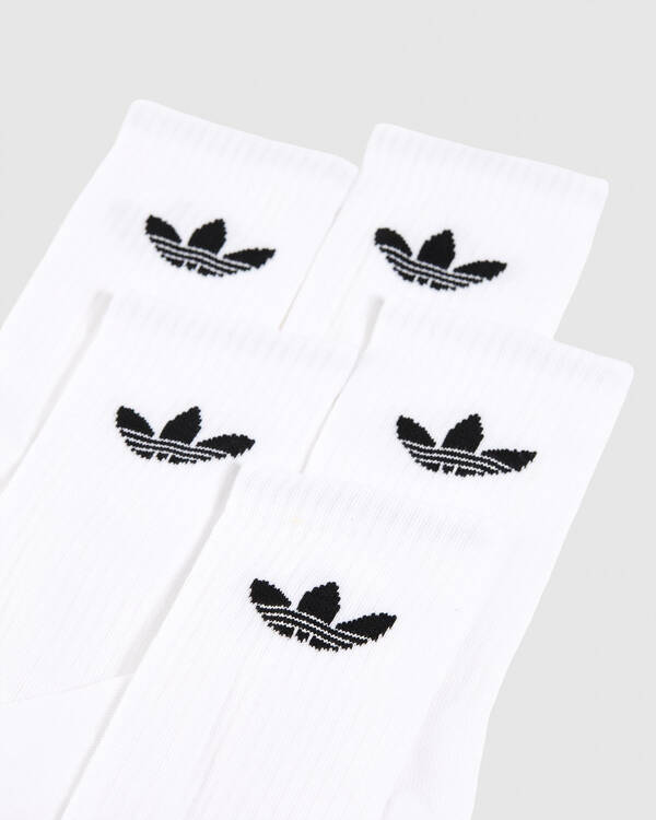 adidas Boys' Training Crew Socks 6 Pack for Mens
