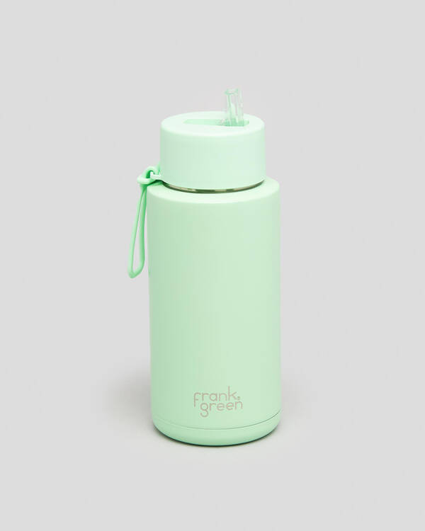Frank Green 34oz Reusable Bottle with Straw Lid for Unisex