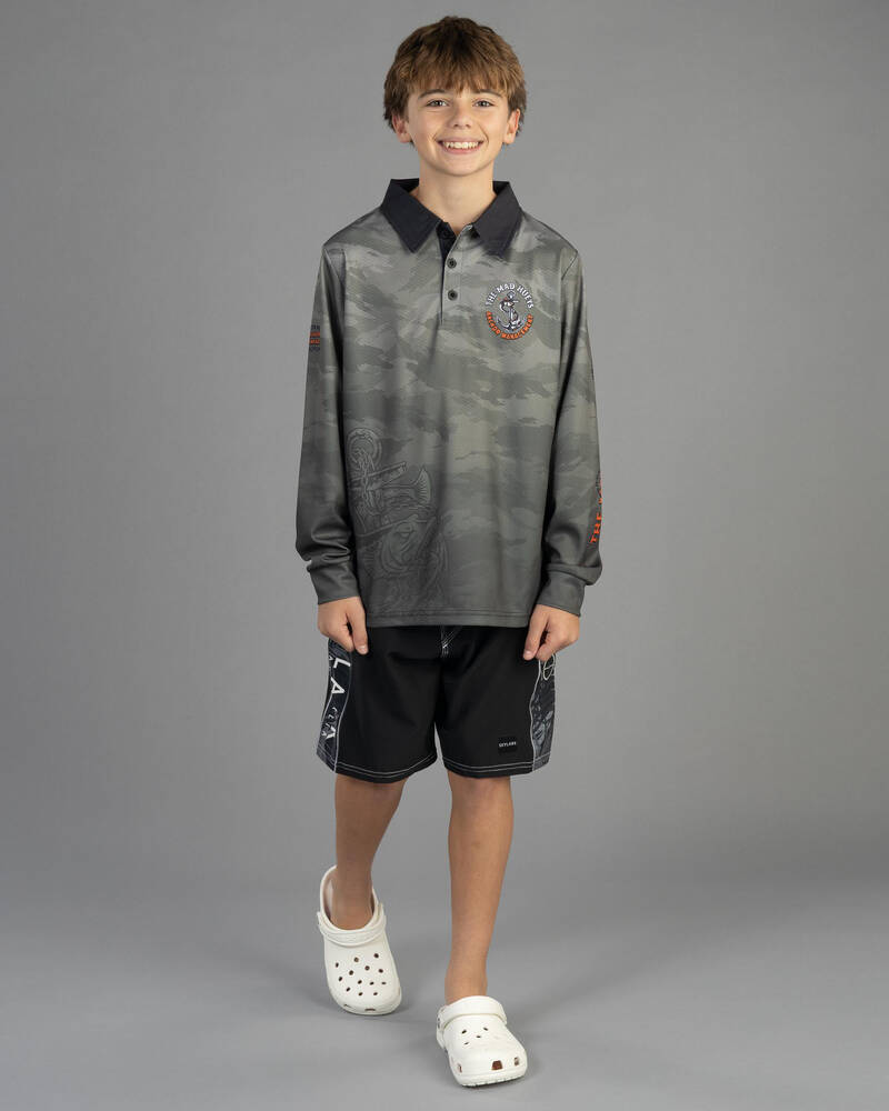 The Mad Hueys Boys' Anchor Management Fishing Shirt for Mens