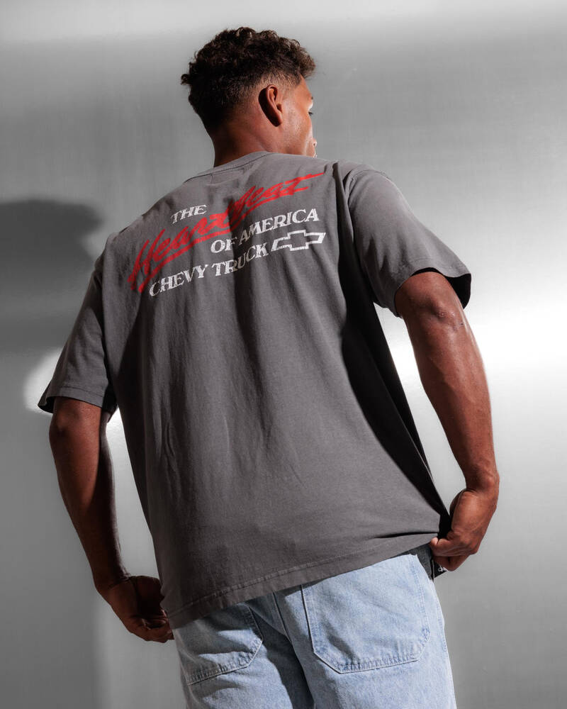 Gilroy Chevrolet Heritage Stamp Vintage T-Shirt for Mens