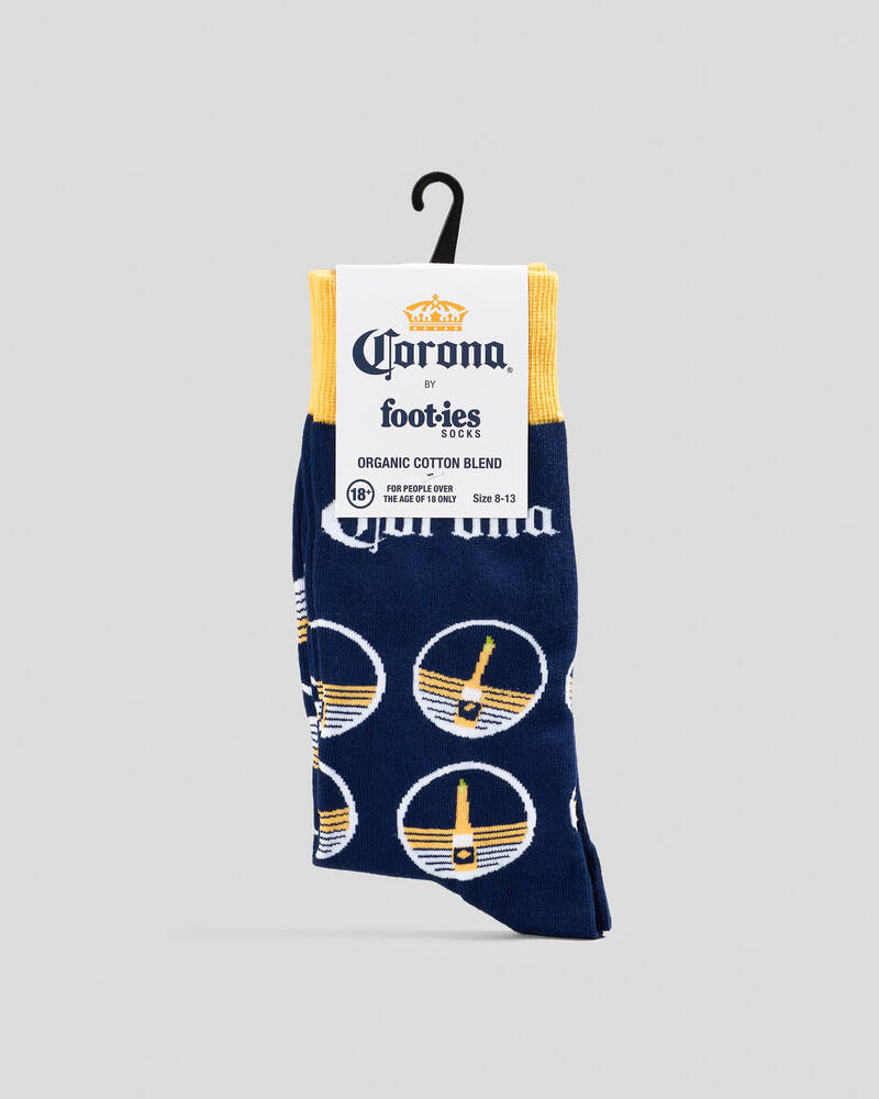 FOOT-IES Corona Day Trippin Socks for Mens