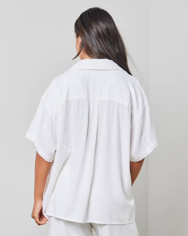 Mooloola Nora Hawaii Short Sleeve Shirt for Womens
