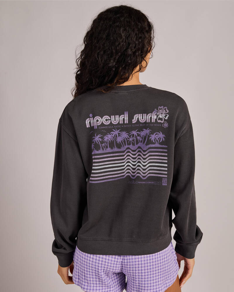 Rip Curl Neon Isles Crewneck Sweatshirt for Womens