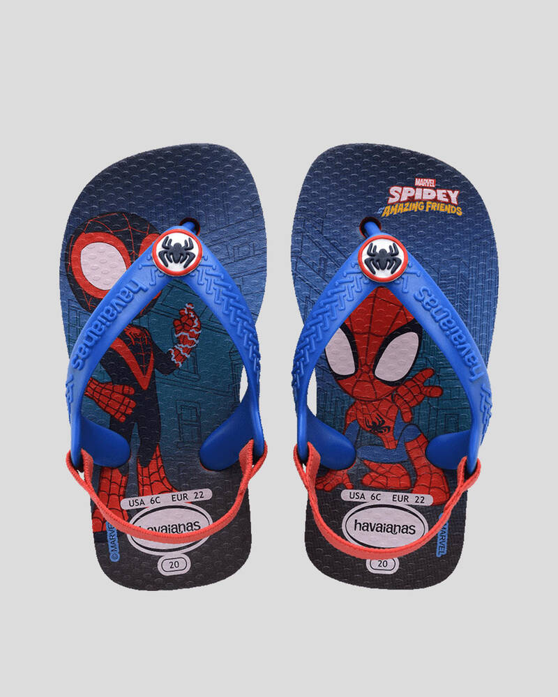Havaianas Toddlers' Marvel Spiderman Thongs for Unisex