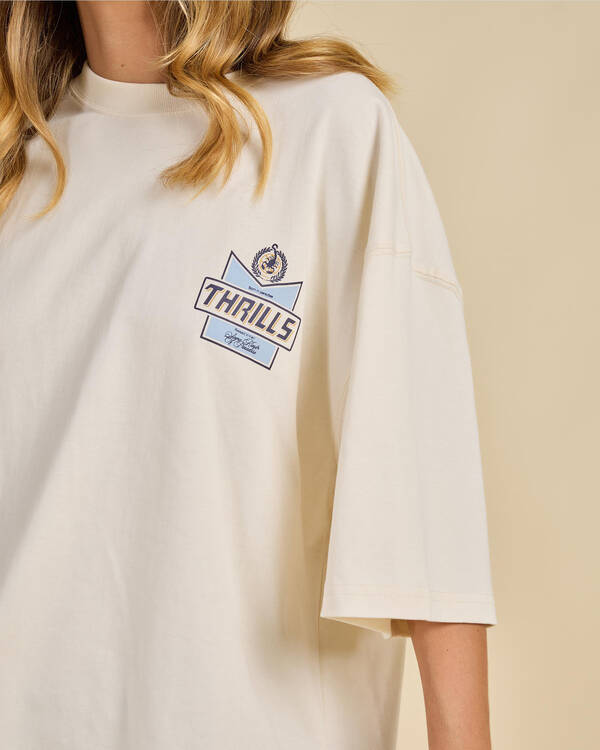 Thrills Especially For You Oversized T-Shirt for Womens