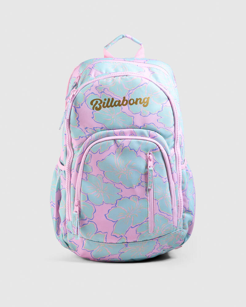 Billabong CB Happy Hibiscus Roadie Backpack for Womens