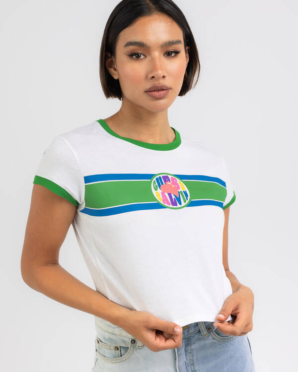 GUESS Originals J Balvin Cropped Ringer for Womens