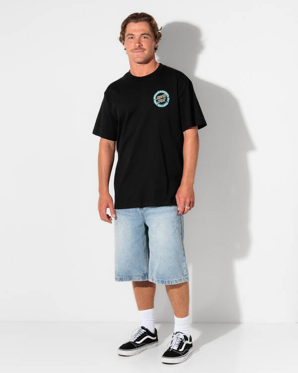 Santa Cruz Splatter MFG Dot T-Shirt for Mens