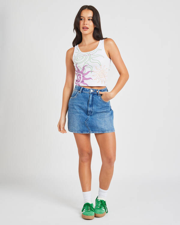 Wrangler Repair Mini Skirt for Womens