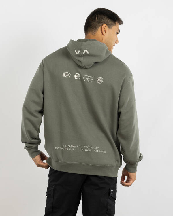 RVCA Multi Icons Hoodie for Mens
