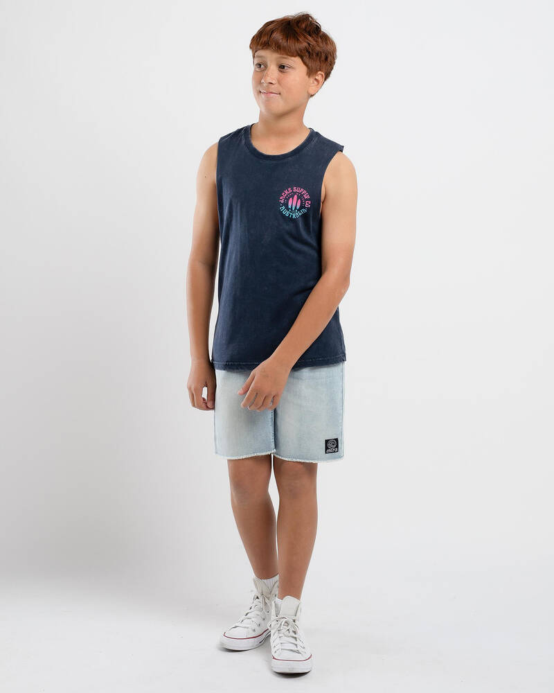 Jacks Boys' Gleam Muscle Tank for Mens
