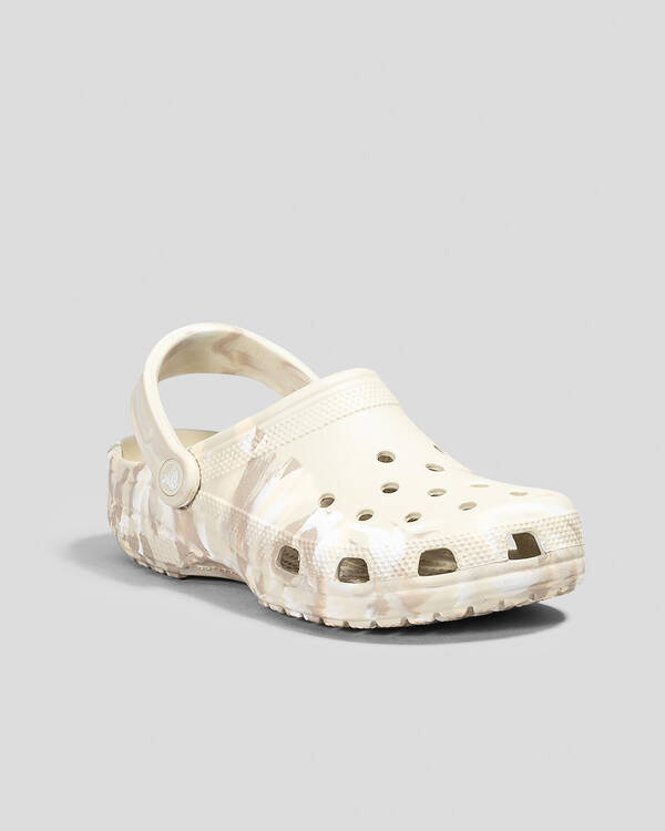 Crocs Classic Marble Clogs for Unisex