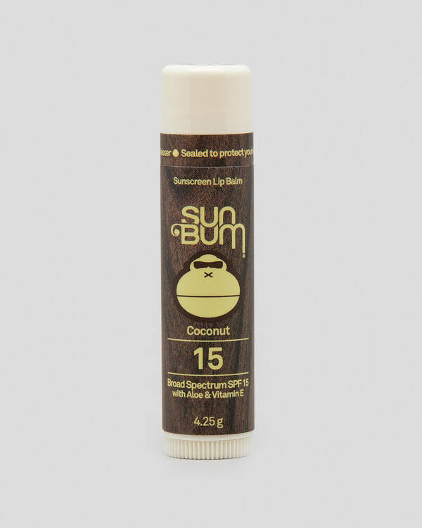 Sun Bum SPF 15 Coconut Lip Balm for Unisex