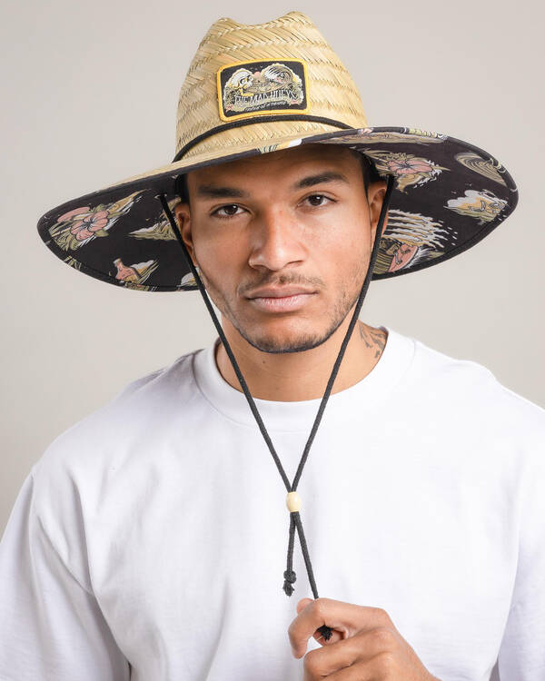 The Mad Hueys Frothin Out Straw Hat for Mens