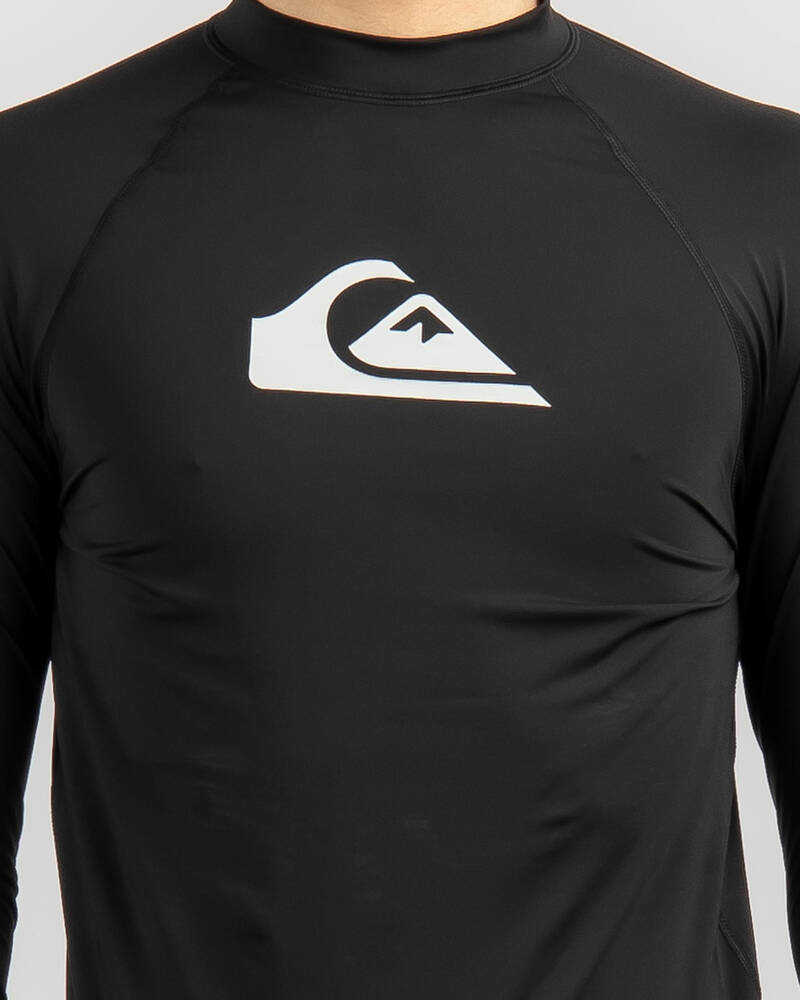 Quiksilver All Time Long Sleeve Wetshirt for Mens
