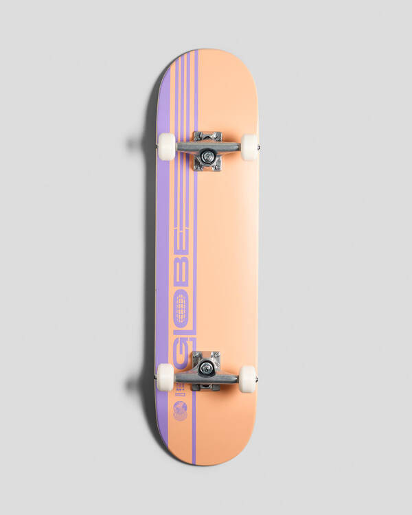 Globe G0 Strype Hard 7.75" Complete Skateboard for Unisex