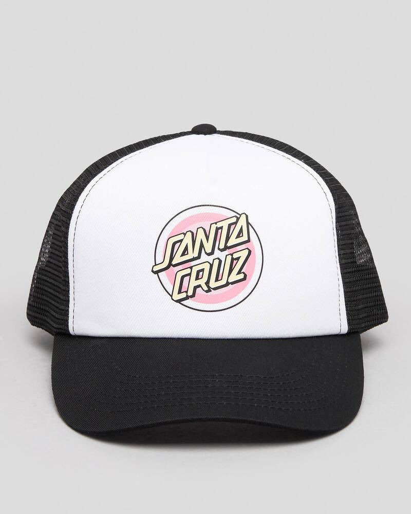 Santa Cruz Absent Gleam Dot Trucker Cap for Womens