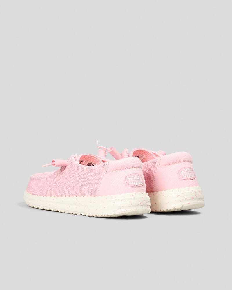 HEYDUDE Wendy Stretch Canvas Shoes for Womens