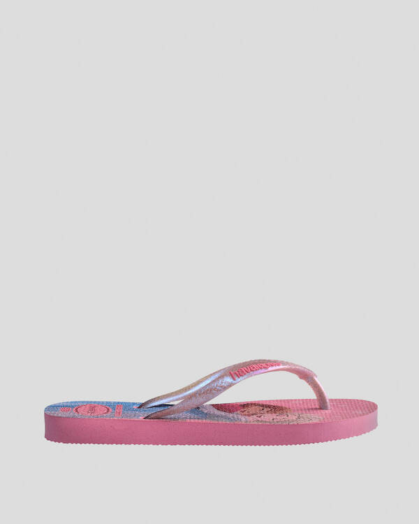 Havaianas Kids' Slim Princess Frozen Thongs for Womens