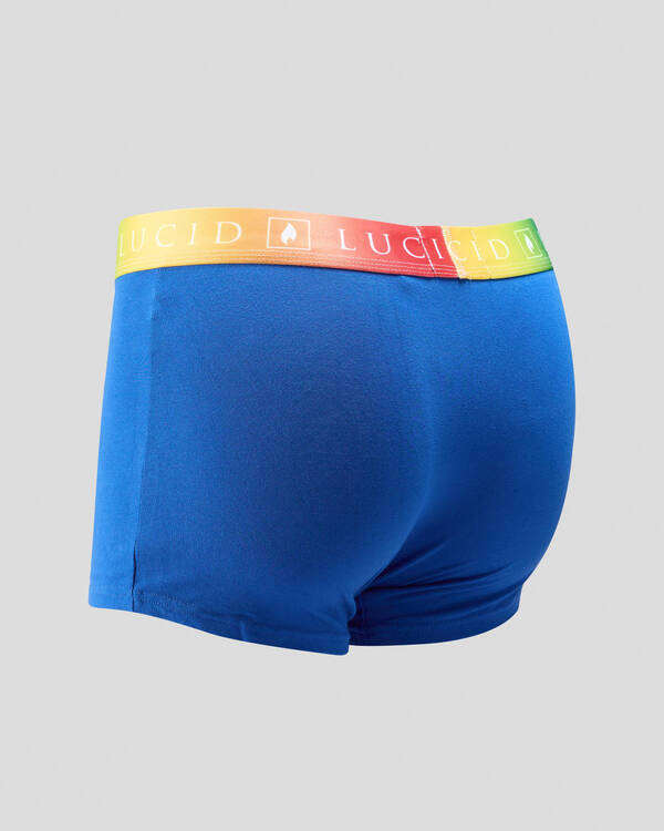 Lucid Vibrant Fitted Boxer Shorts for Mens