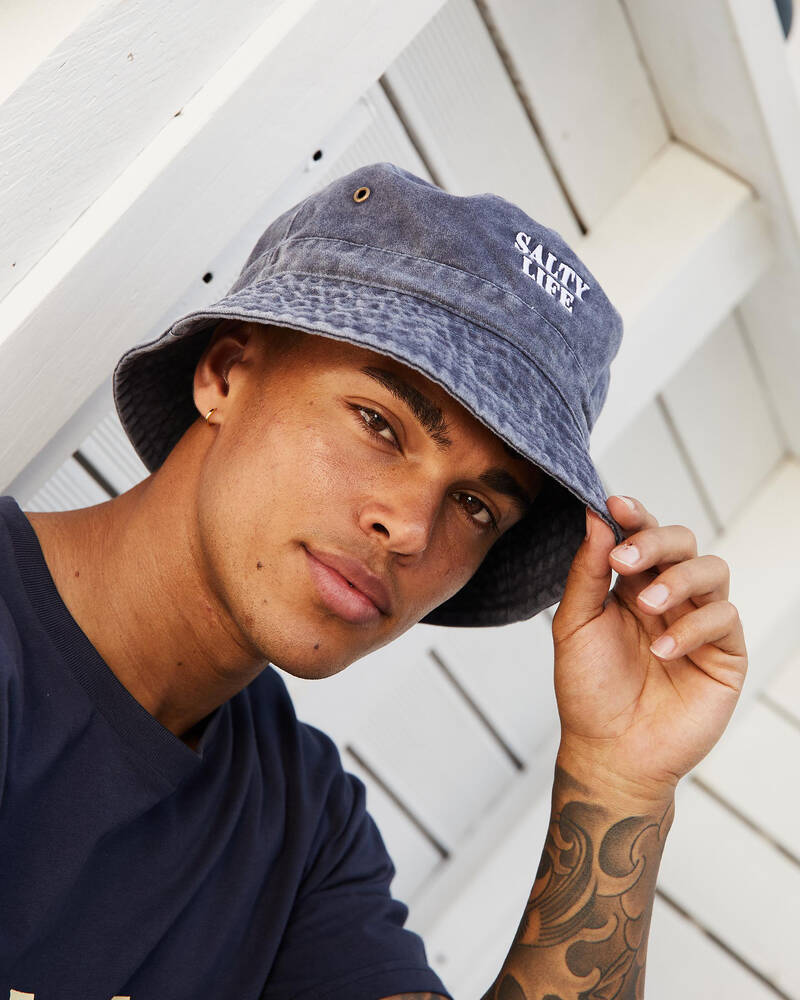 Salty Life Gilligan Bucket Hat for Mens