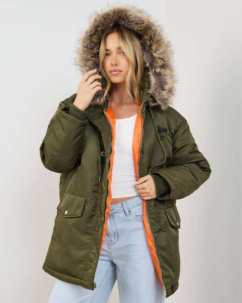 Stussy Ryerson Military Jacket for Womens