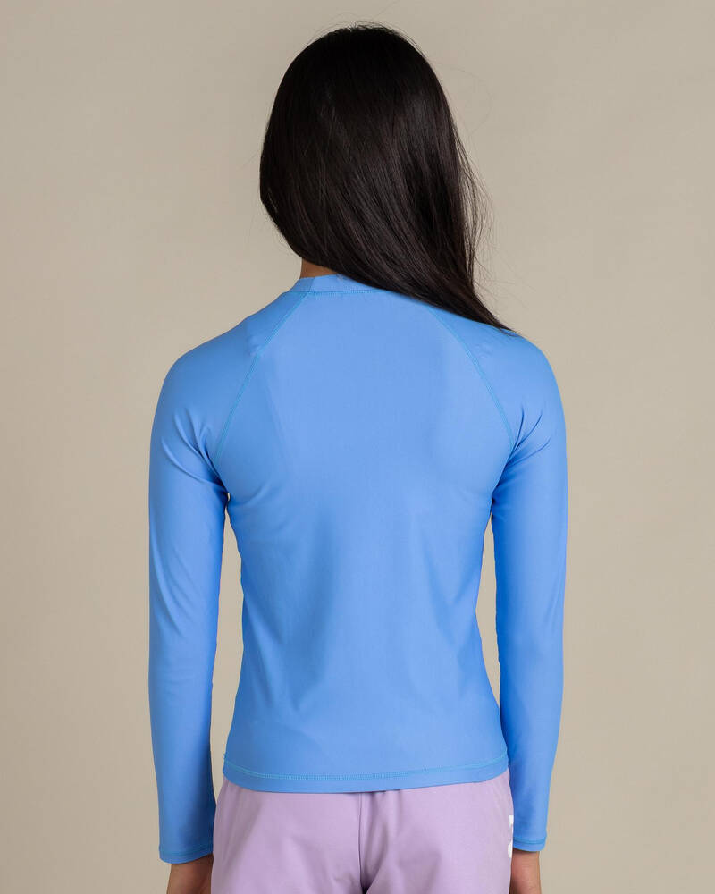 Billabong Girls' Society Long Sleeve Rash Vest for Womens