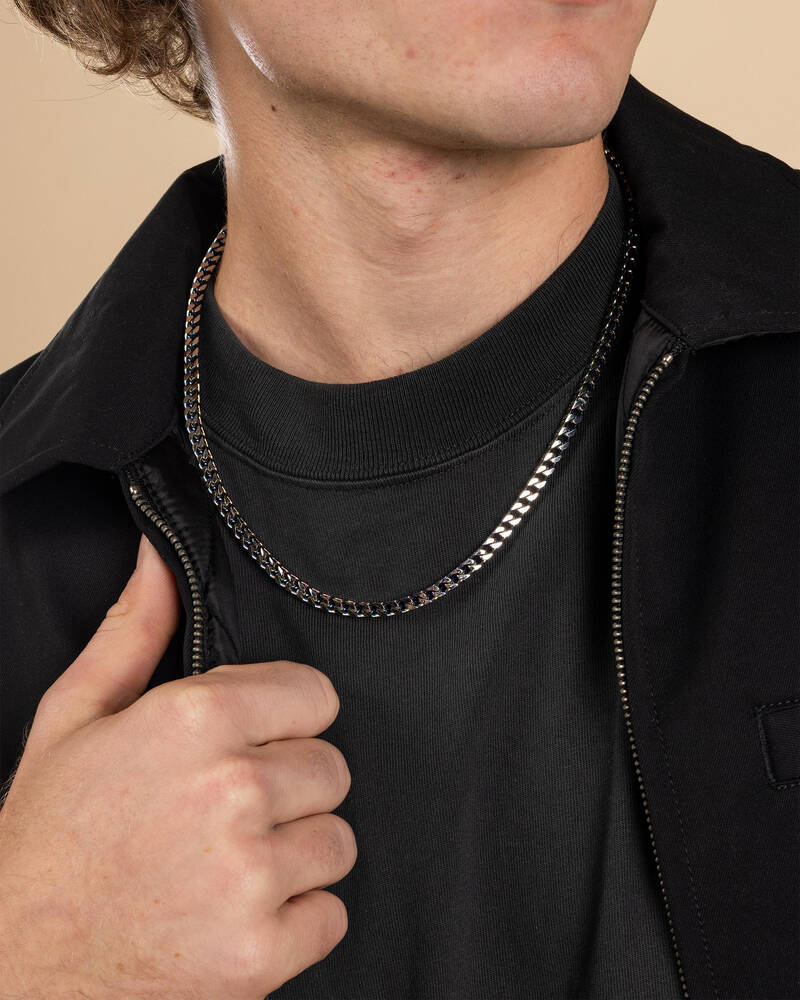 REPUBLIK Oil Slick Chain Necklace for Mens