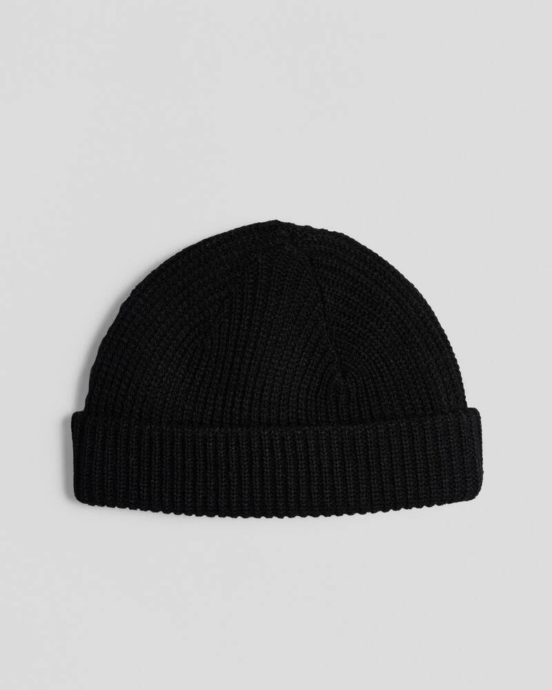 S-Double Red Cube Low Beanie for Mens
