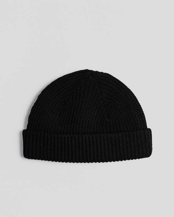 S-Double Red Cube Low Beanie for Mens