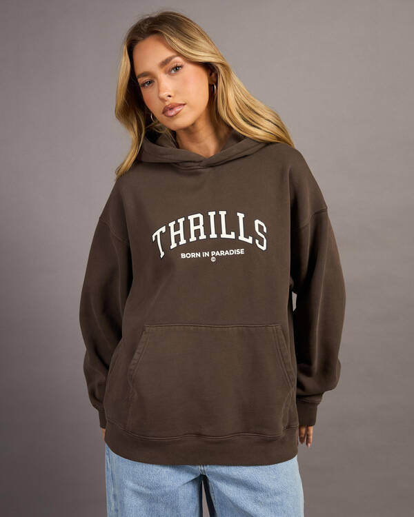 Thrills Home Advantage Cocoon Hoodie for Womens