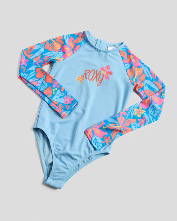 Roxy Toddlers' Hibiscus Hugs Long Sleeve Surfsuit for Womens