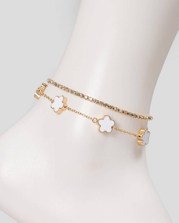 Karyn In LA Angelina Anklet Pack for Womens
