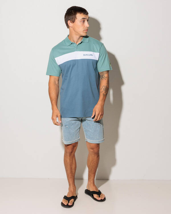Rip Curl Undertow Panel Polo Shirt for Mens