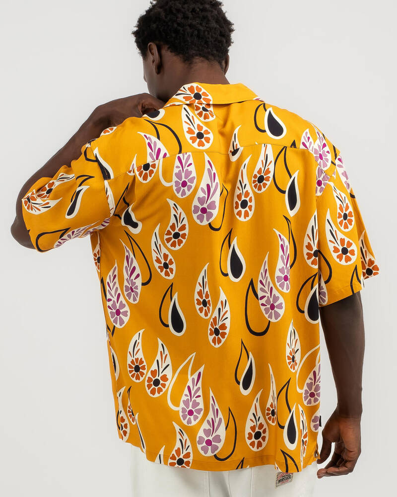 Stussy Paisley Tears Short Sleeve Shirt for Mens