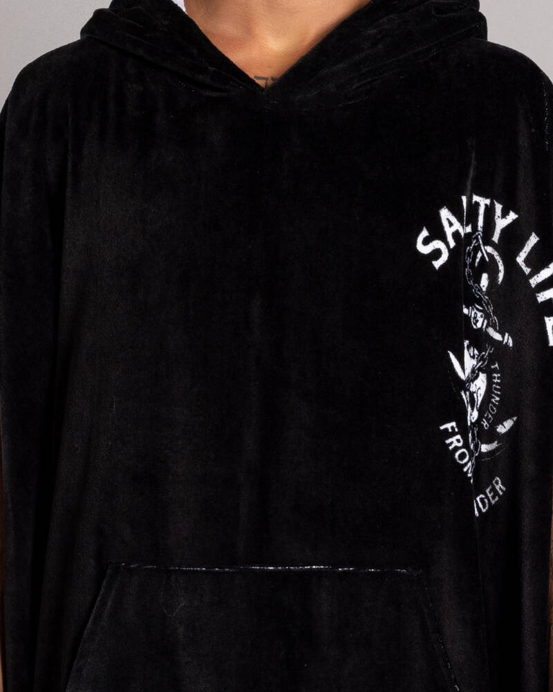 Salty Life Plunder & Thunder Hooded Towel for Mens