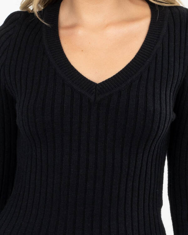 Ava And Ever Khloe Long Sleeve Knit Top for Womens