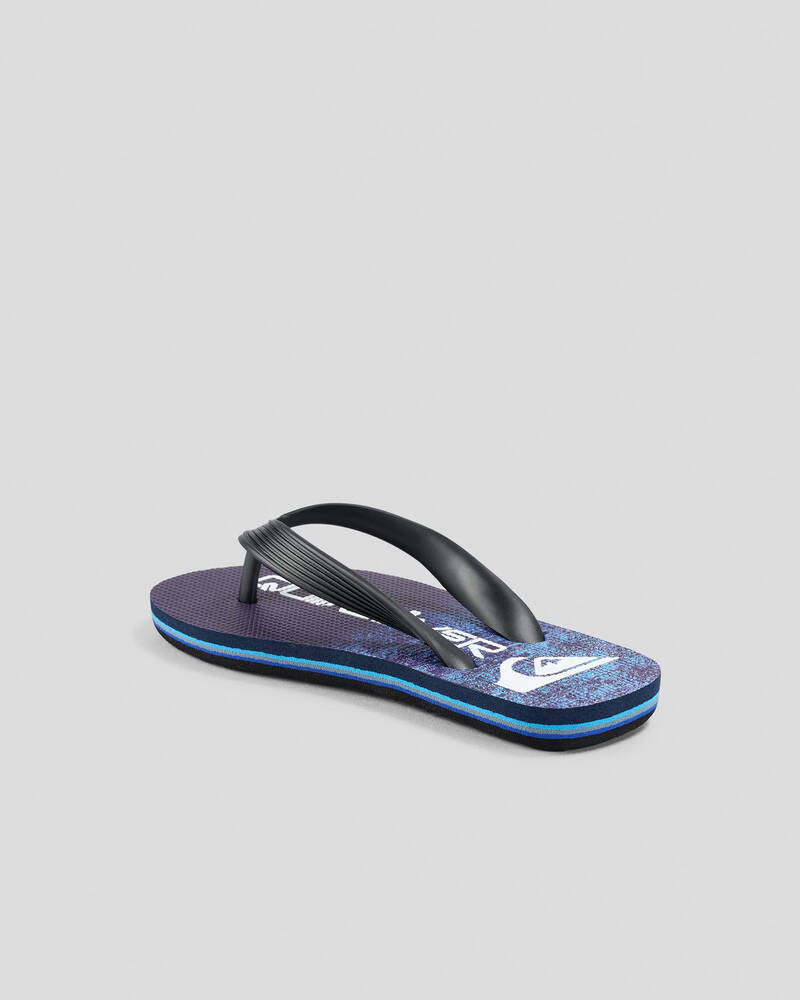 Quiksilver Toddlers' Moncata Art SPKD Thongs for Mens
