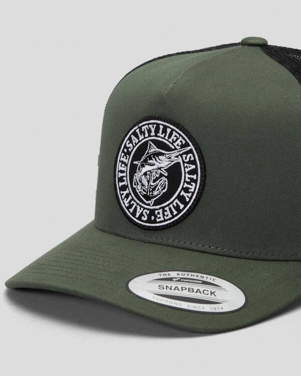 Salty Life Once Bitten 3.0 Trucker Cap for Mens