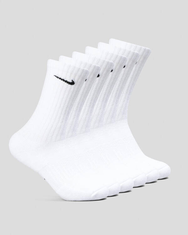 Nike Boys' Everyday Crew Socks 6 Pack for Mens
