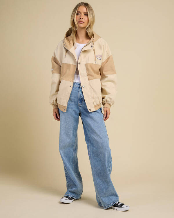 Billabong Work It Out Hooded Jacket for Womens