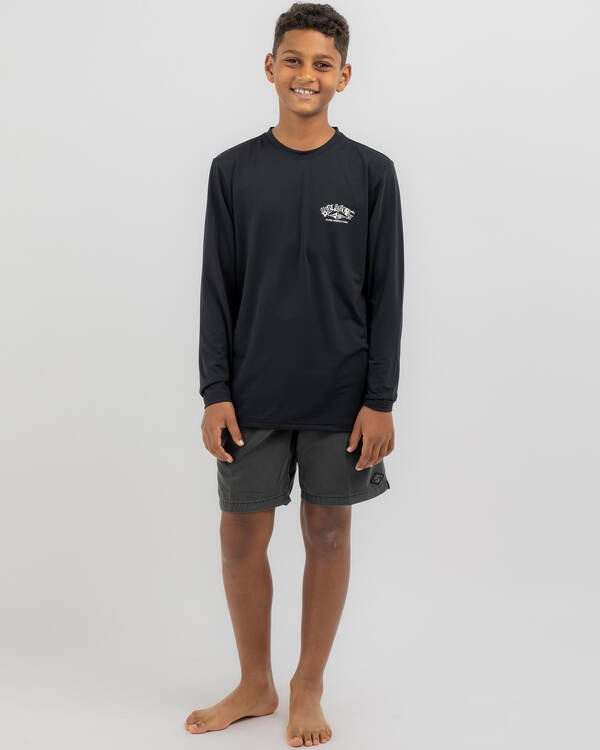 Billabong Boys' Ransom Long Sleeve Rash Vest for Mens