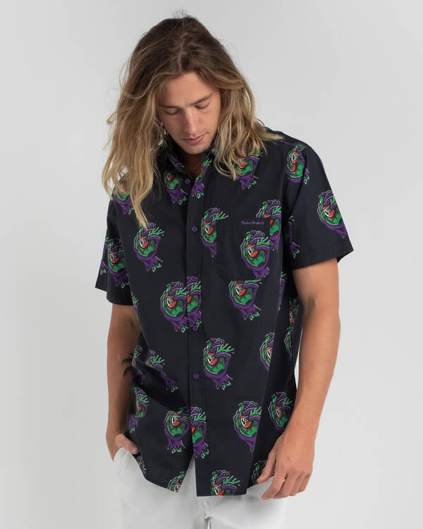 Victor Bravo's Thirsty Hand Short Sleeve Shirt for Mens